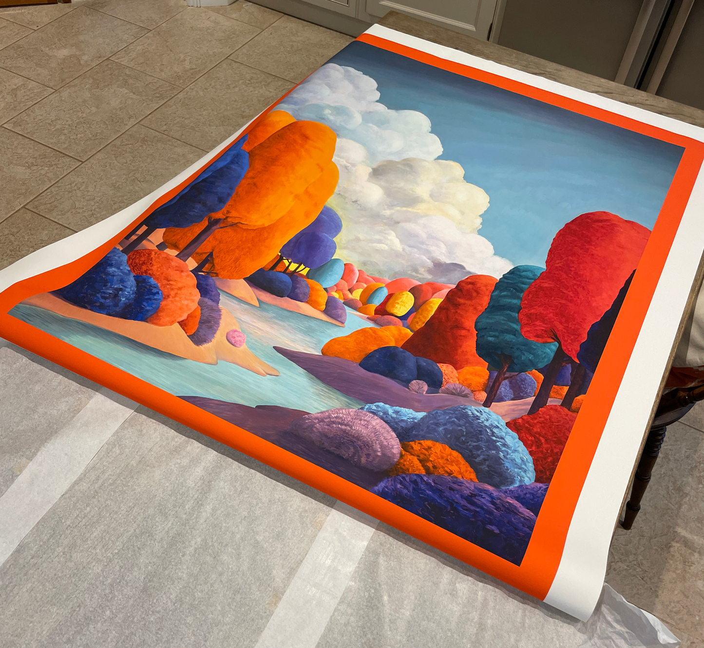 A Glow in the Woods PRINT