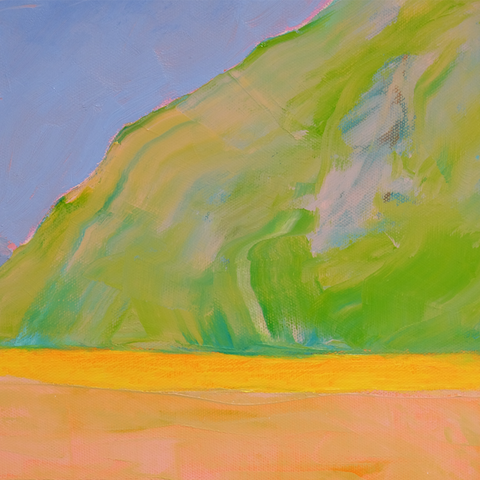 Landscape, Connemara National Park #2, Ireland - Oil painting by mostlyjavi