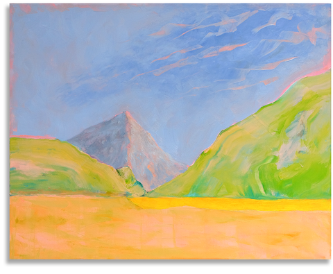 Irish landscape – Oils on panel