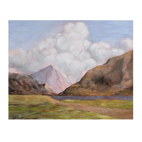 Landscape, Connemara National Park #1, Ireland - Oil painting by mostlyjavi