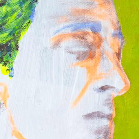 Portrait of a man #1 - Painting by mostlyjavi