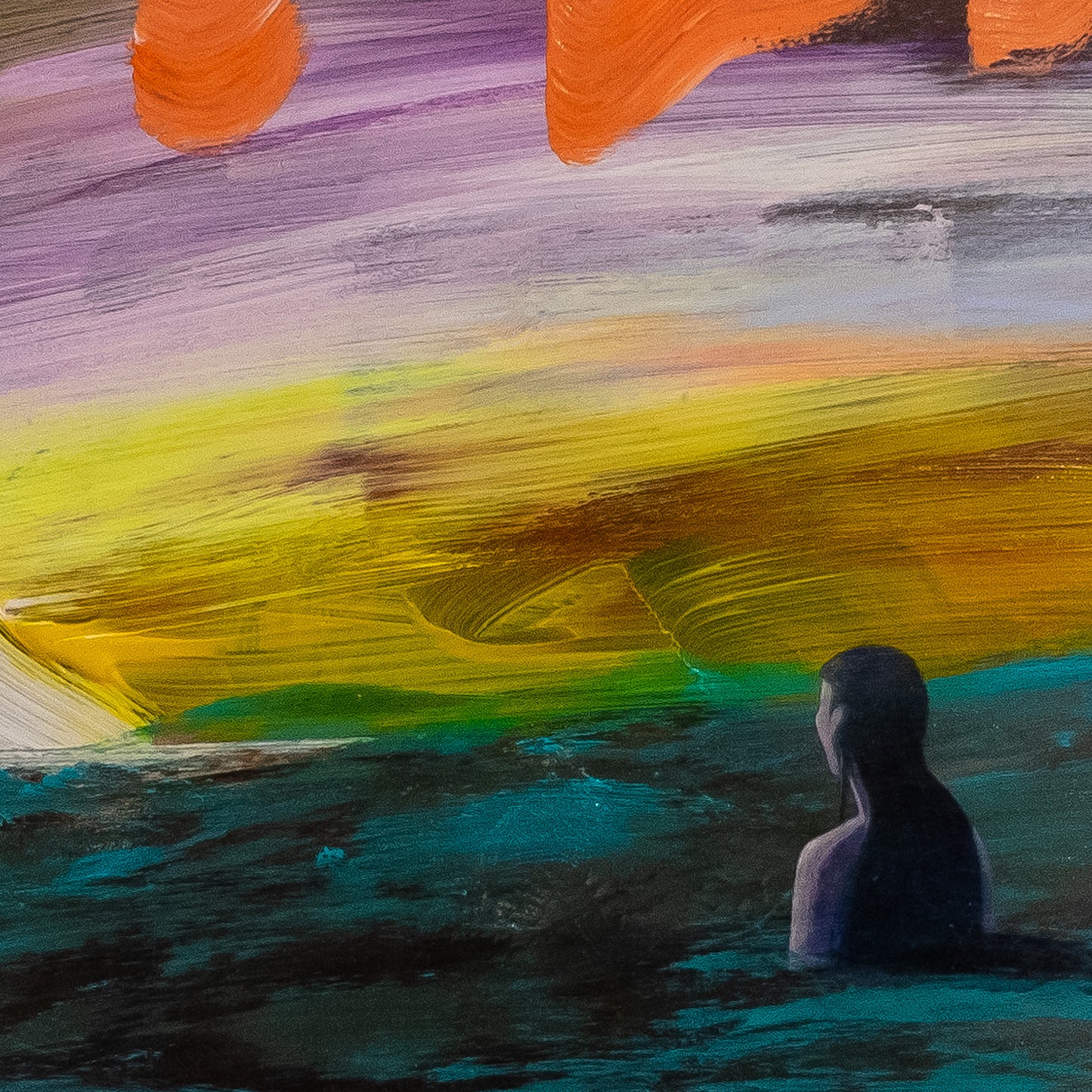 She saw her dream before her