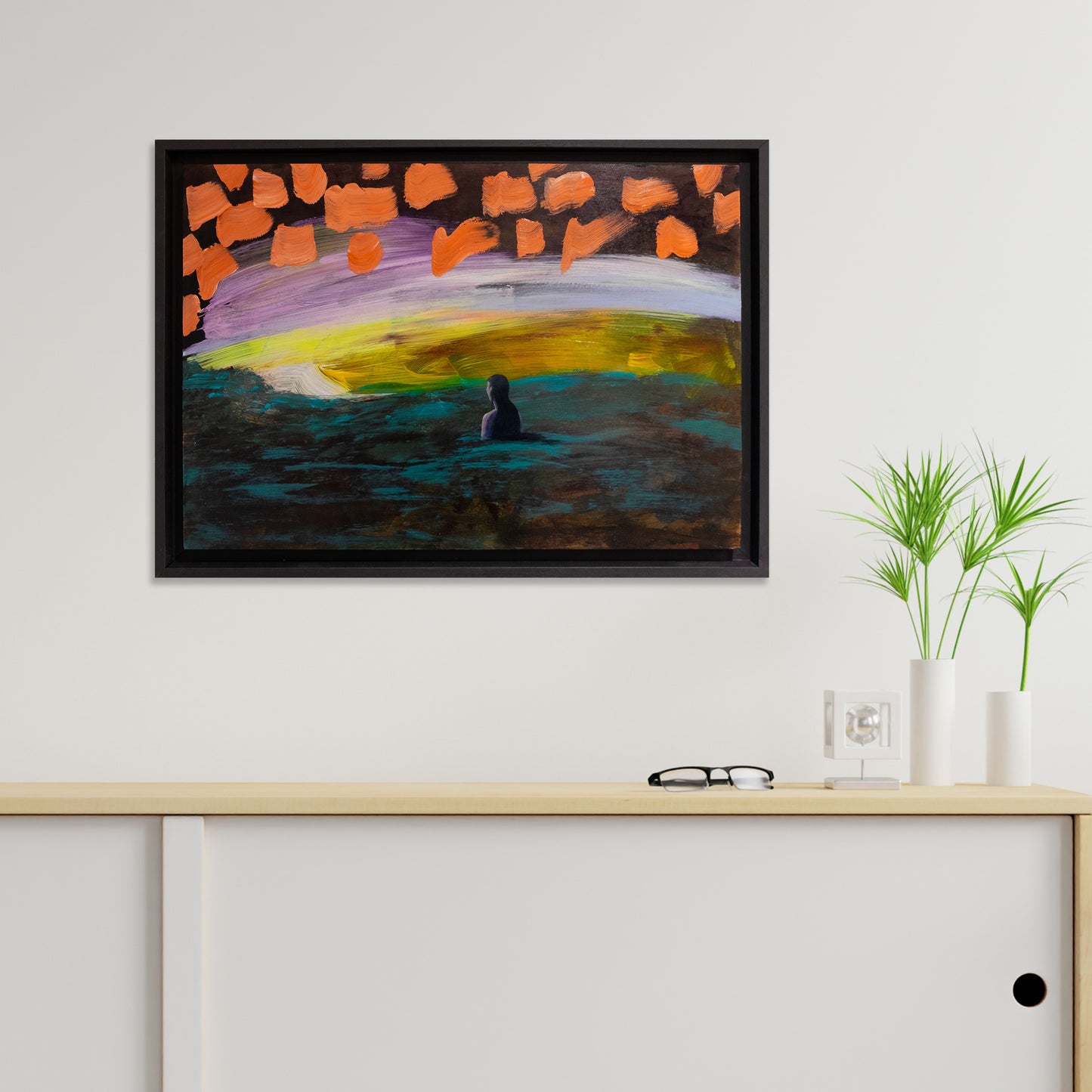 She saw her dream before her