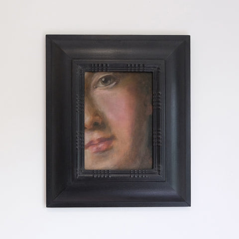 Small portrait of a lady - Oil painting by mostlyjavi